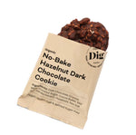 Last inn bildet i Galleri-visningsprogrammet, Økologisk no-bake hasselnøtt og mørk sjokolade cookie i åpen pakning.