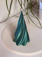 Last inn bildet i Galleri-visningsprogrammet, Juletre ovenfra Grønn 3D printet PLA