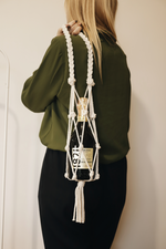 Last inn bildet i Galleri-visningsprogrammet, Makramé Flaskeholder | Blanding
