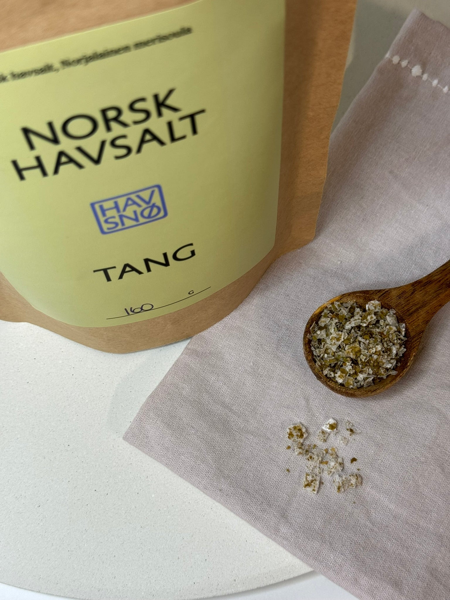 Norsk Havsalt | Flaksalt med økologisk Tang