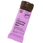 Last inn bildet i Galleri-visningsprogrammet, Get Raw Bar Lakris Mandel, vegansk lakris-mandel snack i lilla forpakning.
