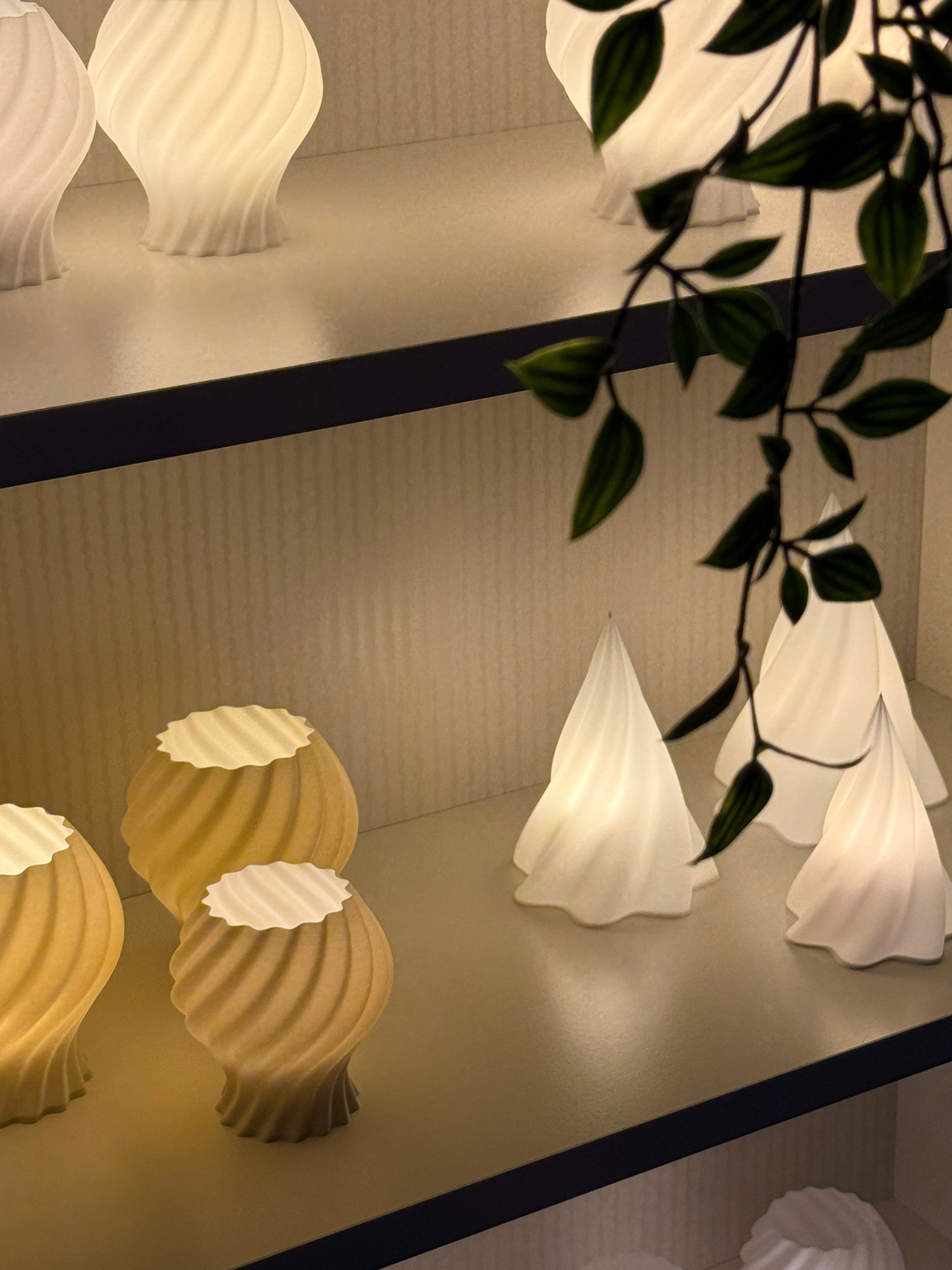 PureDesigns Swirl telysholder vintertre samling