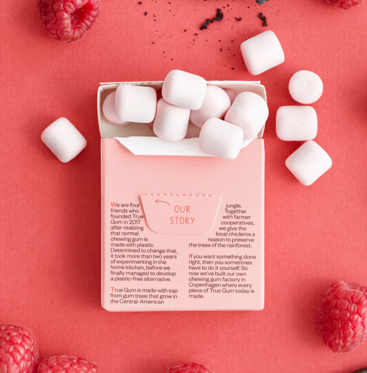 Tyggegummi | Rasberry & Vanilla