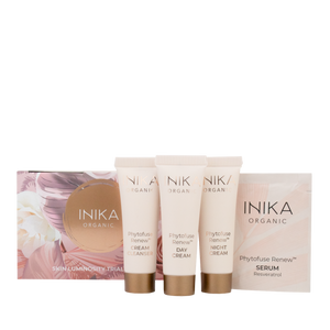 INIKA Mini Hudpleie Kit | Skincare Luminosity Trial Kit