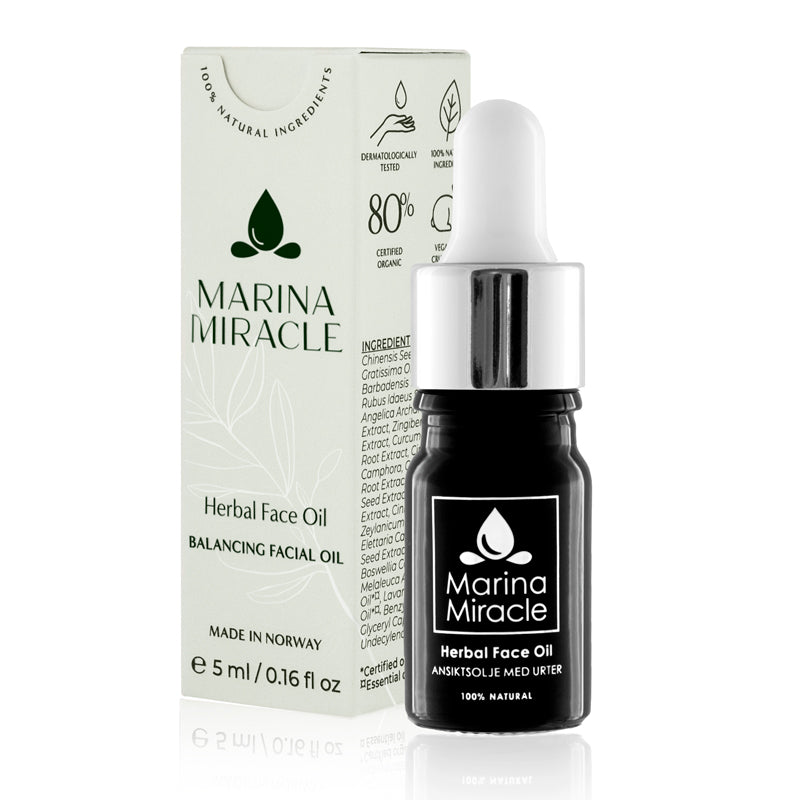Ansiktsolje | Herbal Face Oil (5ml / 30ml)