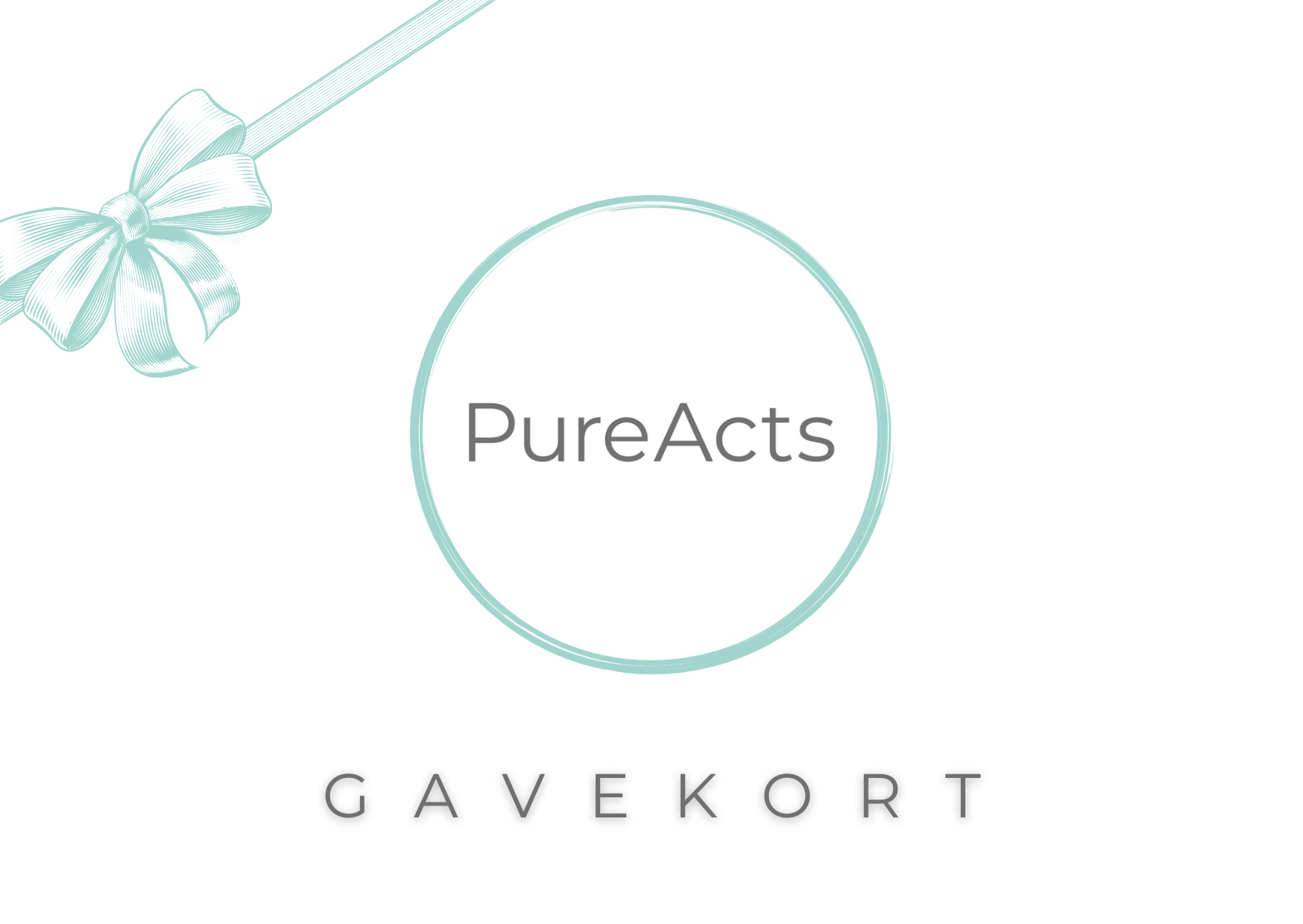 PureActs Gavekort