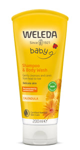 Dusjgele & Sjampo | Calendula Shampoo & Body Wash