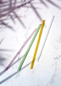 Sugerør Kit | Glass Pastellfarger