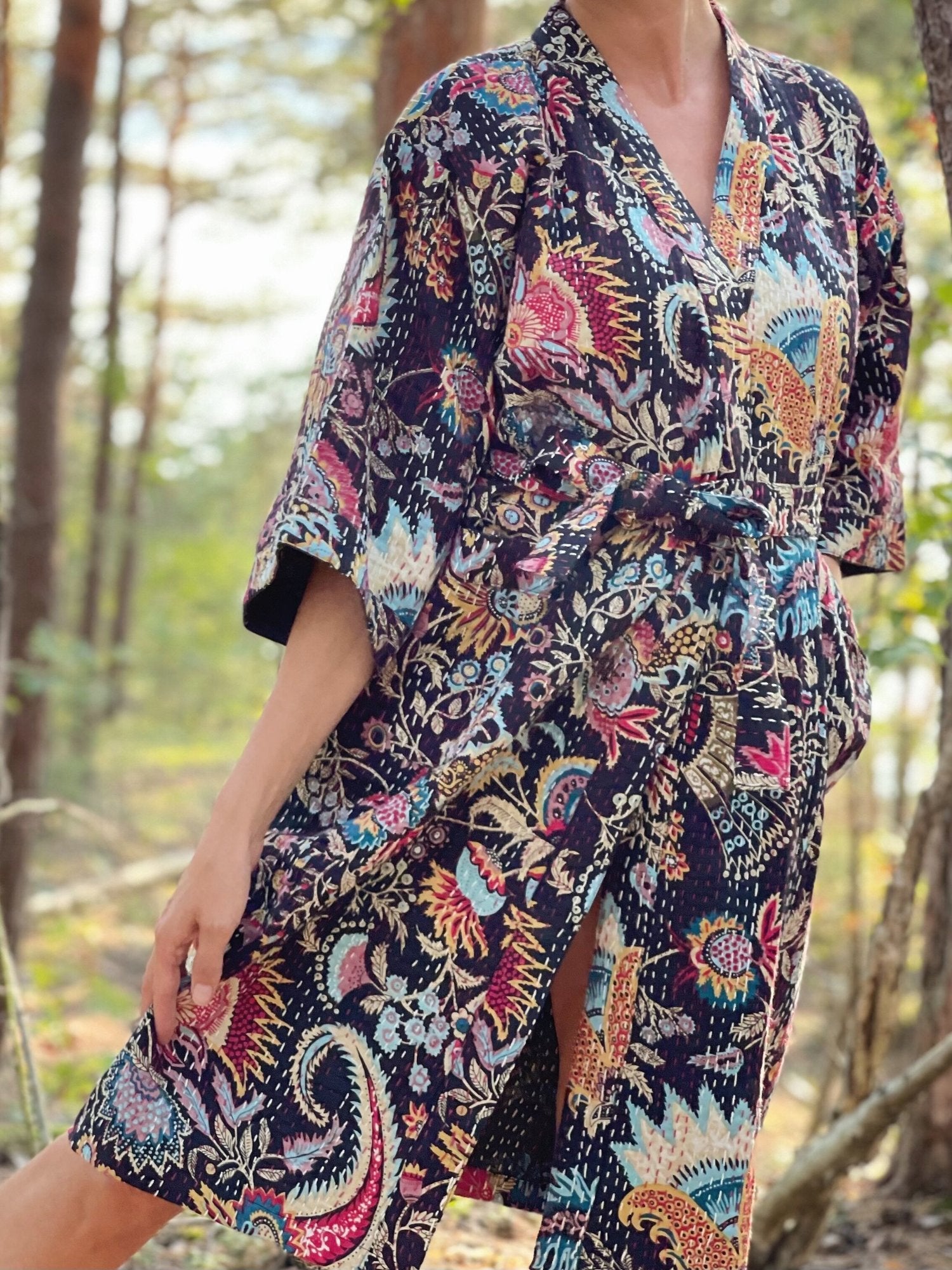 Kimono | Kantha Quilt